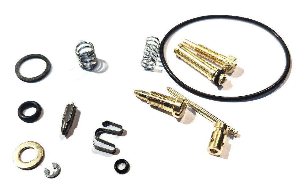 Revisieset carburator PF5, compleet (enkel voor de ronde carburatoren)