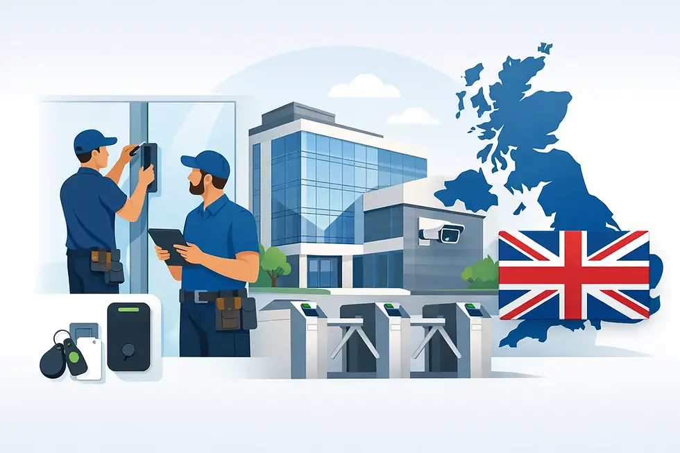 SALTO Access Control Installation for UK Sites