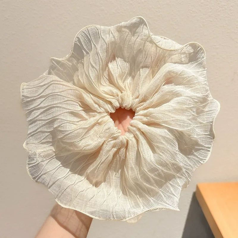Lace Organza Scrunchies Large Hair accessories for Women girls