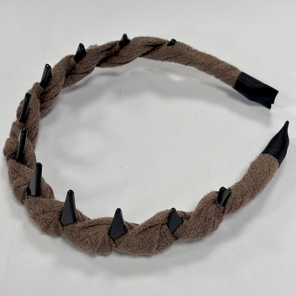 Thumbnail: FG1456 Winter Fabric Simple Style  Headband for Daily Use Satin Hairbands