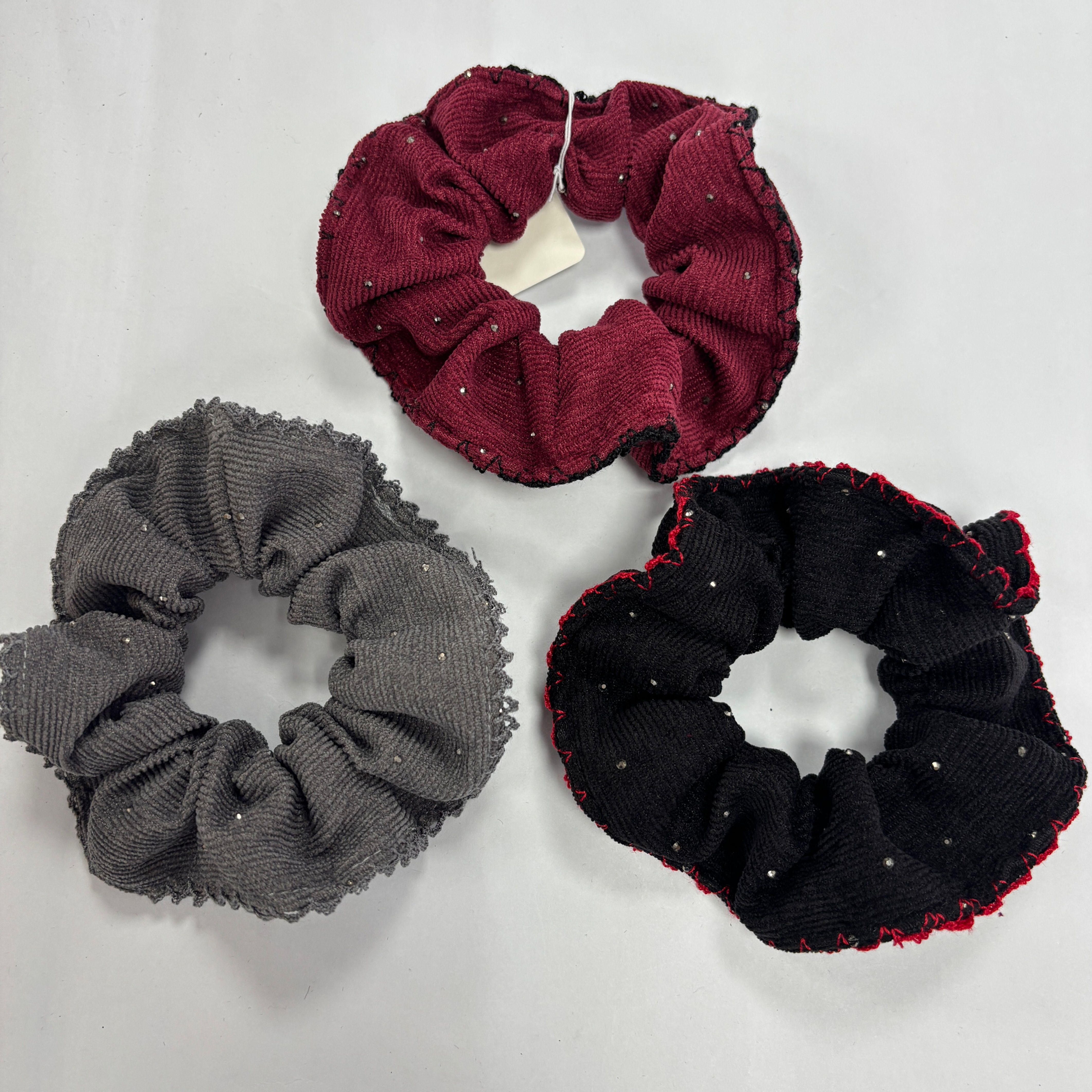 FQ1431 Gauze Plaid Style Factory Directly Sale Elegant Hair Tie