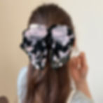 Hair Claws With Bow Tie Style