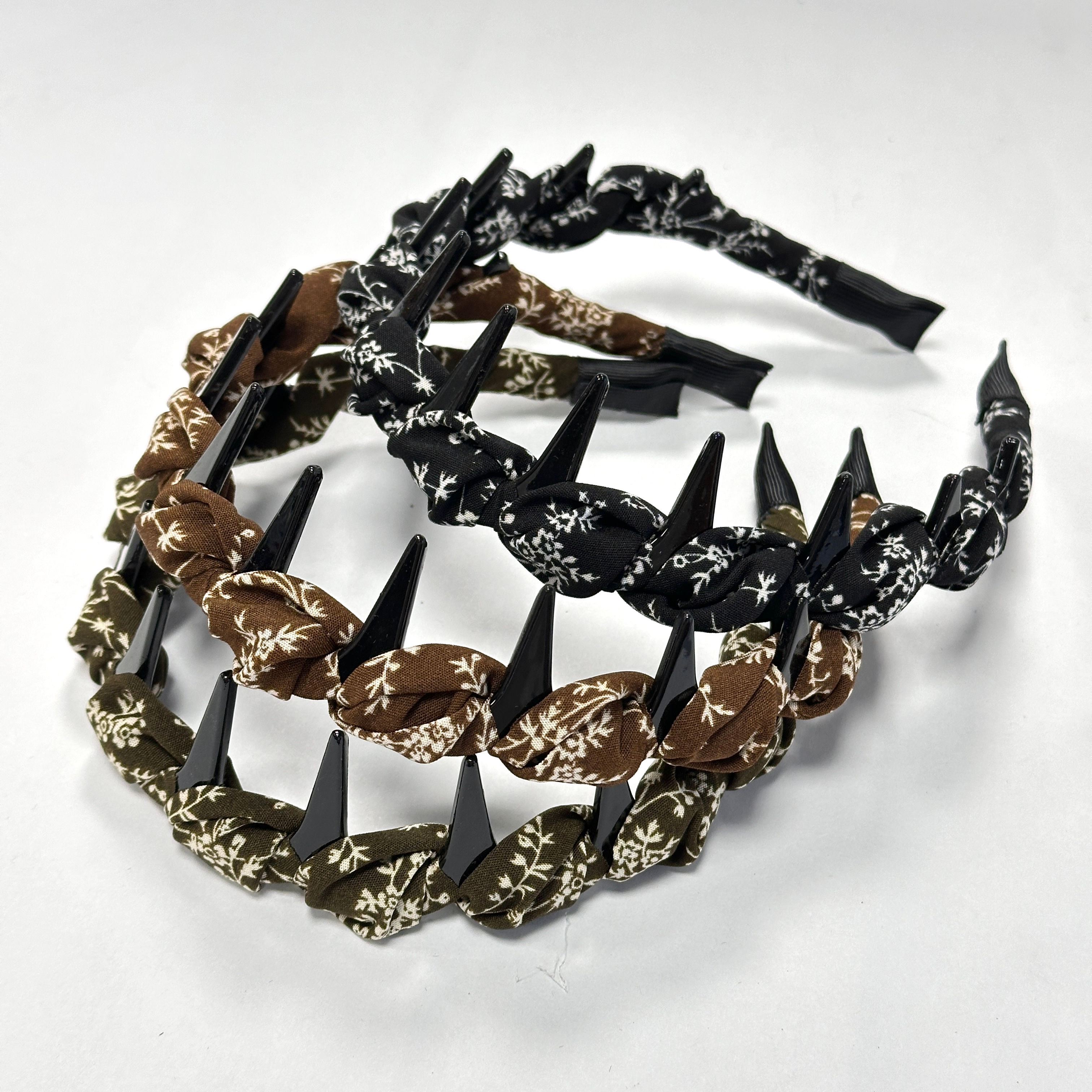 FG1439 Headband for Daily Use Flower Style Hairbands Fabric Hair Ba