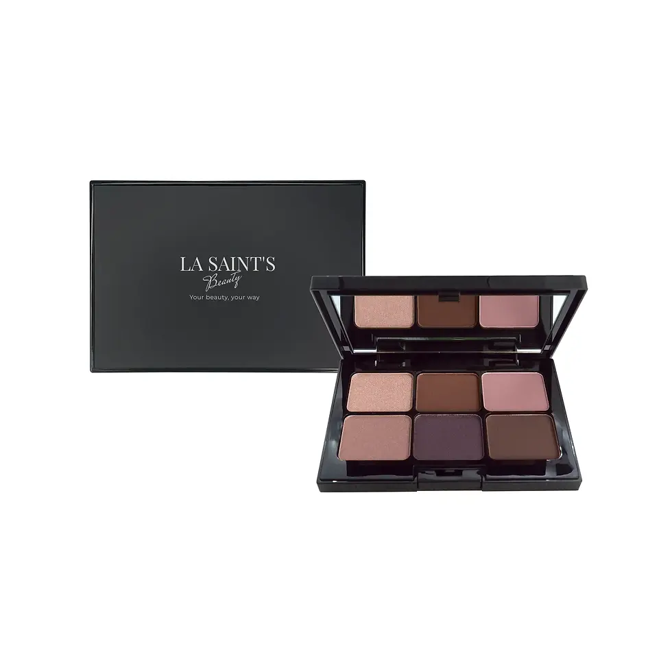 Eyeshadow Palette - Sweet Almond | La Saint's Beauty | Clean Beauty Makeup