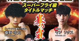 【拳の嵐】2025年11月16日開催！チケット販売中！