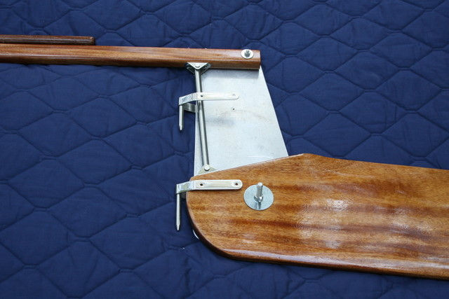 Thumbnail: Holder 14 Kick Up Rudder Assembly With Tiller