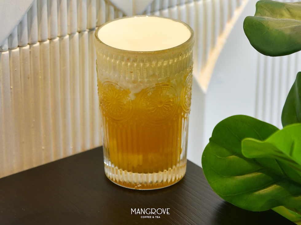 Trà Xoài Kem Trứng Muối: Chút "biến tấu" lạ miệng cho bữa tiệc cuối năm