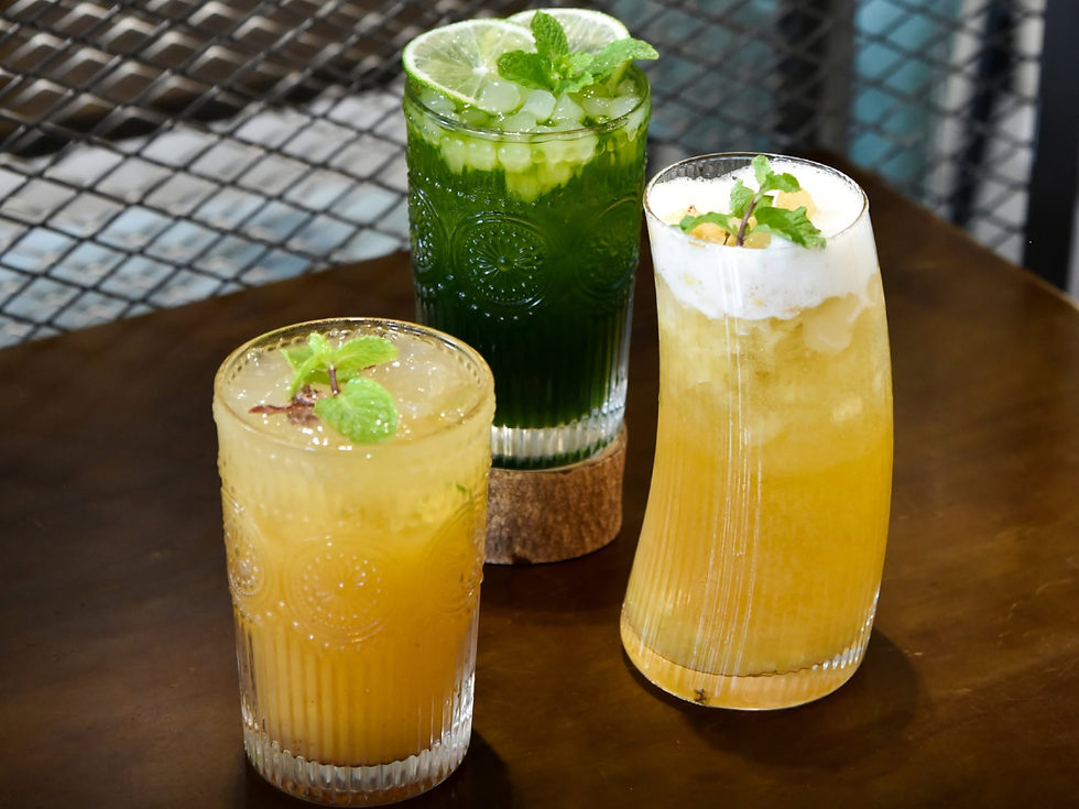 Menu đồ uống Mangrove đa dạng, chiều lòng mọi khẩu vị!