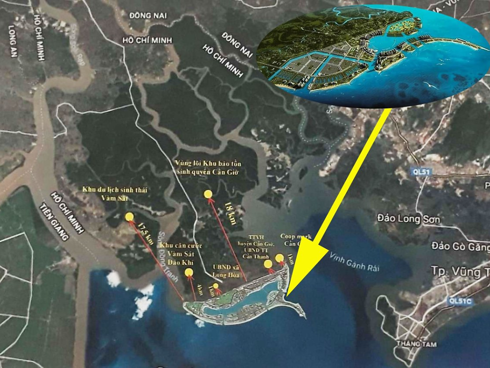 Sở hữu lợi thế thiên nhiên độc đáo: Tiếp giáp biển và rừng ngập mặn, tạo nên biểu tượng mới của TP.HCM.