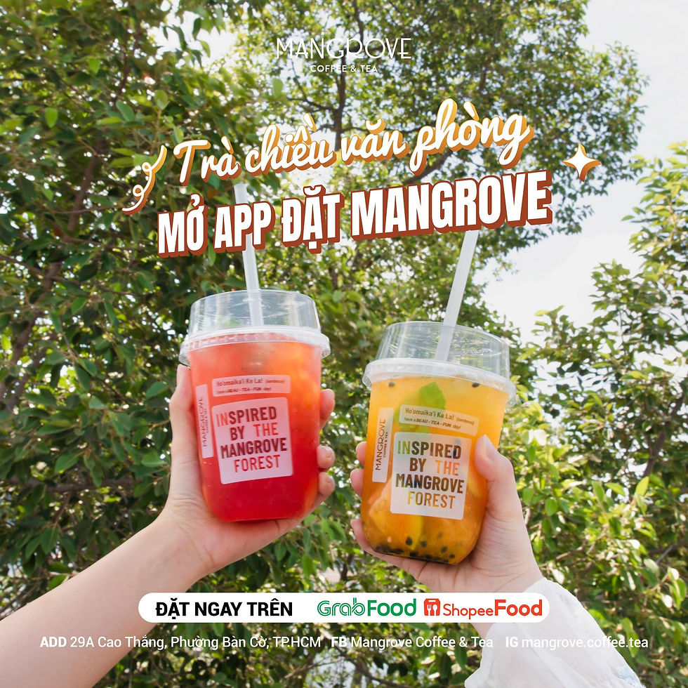 Săn deal Mangrove giảm 20% trên GrabFood & ShopeeFood!