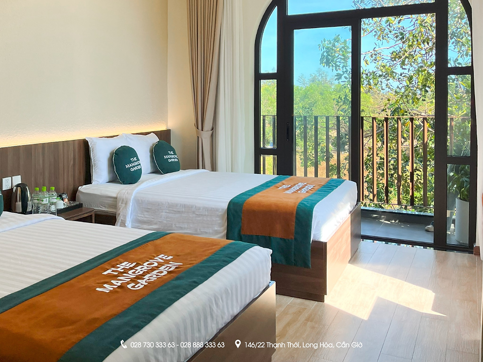 Tạm rời xa khói bụi thành phố, hãy để The Mangrove Garden ôm ấp bạn bằng hơi thở của rừng ngập mặn Cần Giờ.