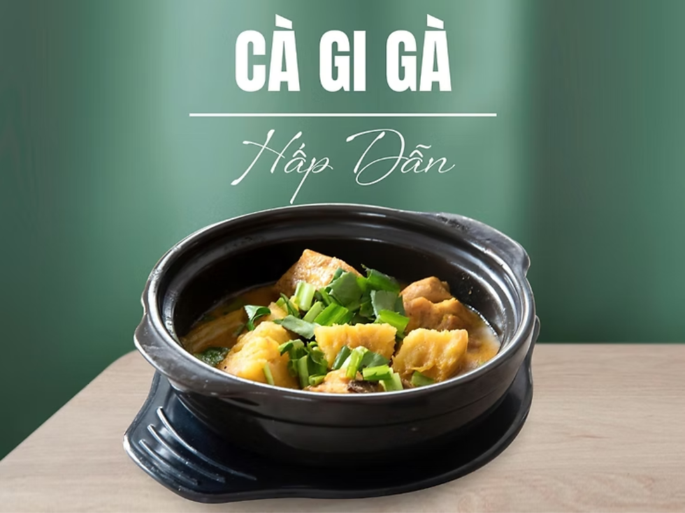 Cà Ri Gà Thơm Béo Béo – Ấm Bụng Ngày Mới