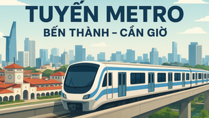 Tuyến metro kết nối Bến Thành - Cần Giờ - Động lực mới cho hạ tầng TP.HCM