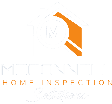 McConnell Home Inspection Solutions logo with house icon