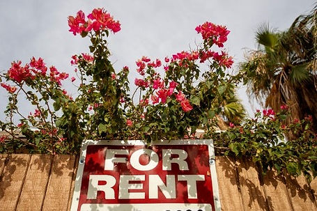 for rent sign