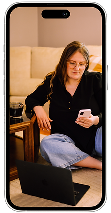 Brown Minimalist Aesthetic Phone Notific