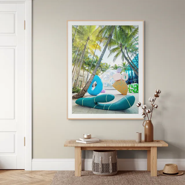 mockup of photography print