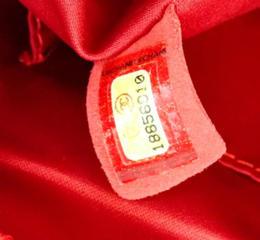 Thumbnail: Chanel Quilted Red Lambskin Tote Bag