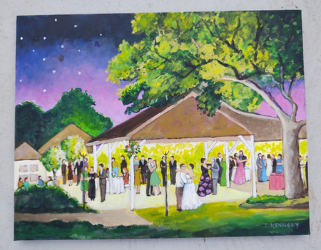 Trish Kennedy Design | Custom Art & Design | Weddings & Events, Murals, Portraits, Wallpaper, Fine Art, Family Tree