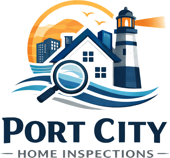 PORT CITY HOME INSPECTIONS logo