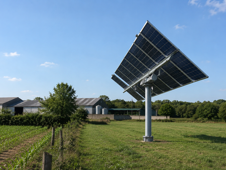 Agrivoltaïsme ou photovoltaïque au sol : comment instruire un tracker solaire en zone agricole ?