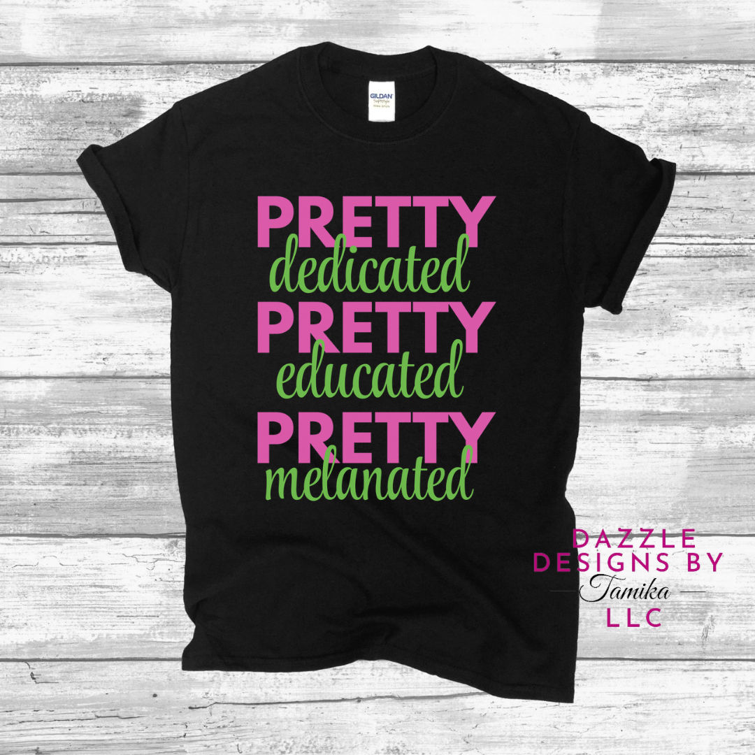 Pretty dedicated, educated, melanated 