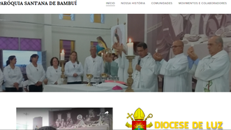 Paróquia Sant'ana de Bambuí inaugura site e amplia programa de evangelização através da internet