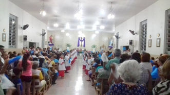 Bambuí recebe imagem peregrina de Nossa Senhora Aparecida