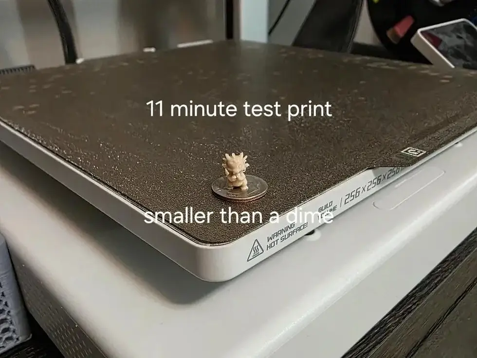 Tiny Dragon Desk Ornament PLA 3D Printed UK