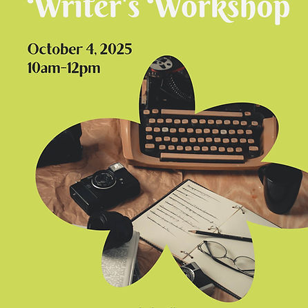 Bright Green Brown and White Writers Retreat Registration Poster.jpg