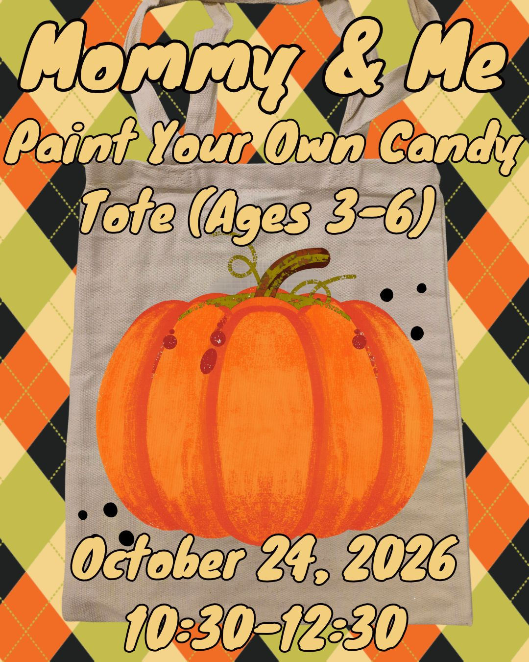 Mommy and Me Candy bag class