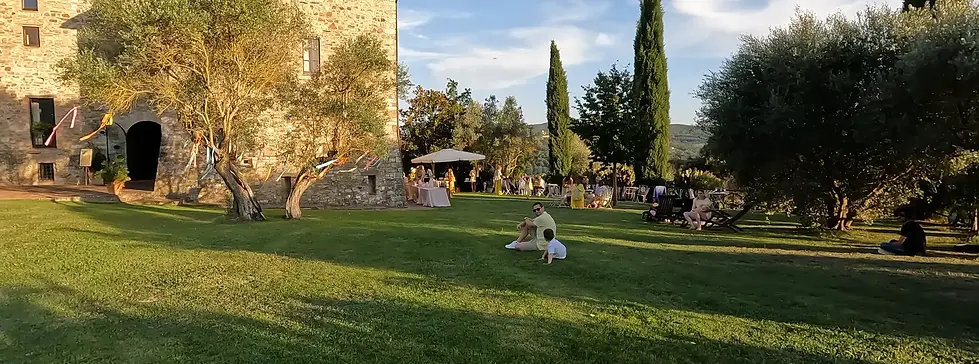 Real wedding DJ experience at Tenuta di Canonica near Todi in Umbria