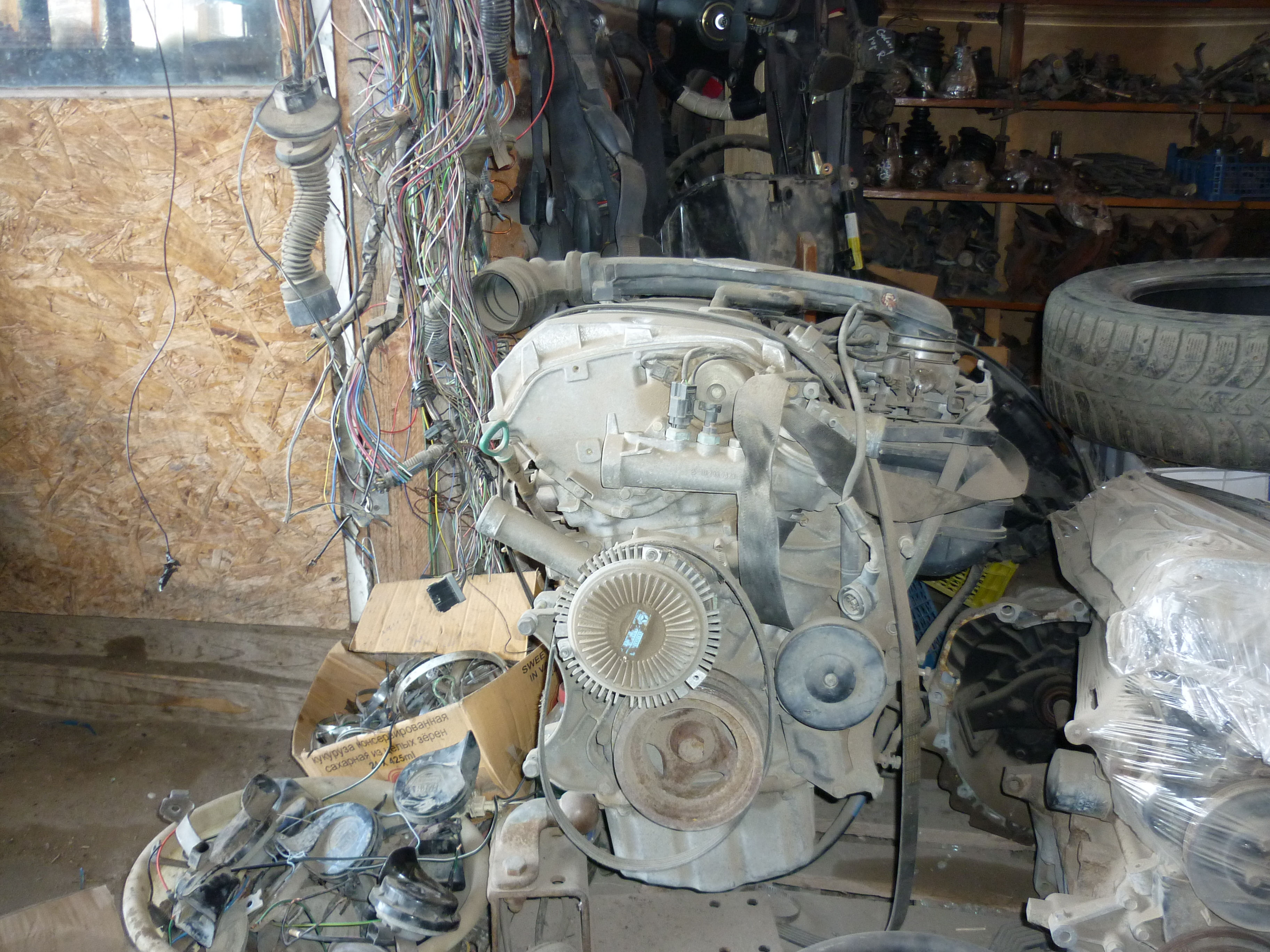 Двигатель SSANG-YONG  MUSSO  2.3  1998год