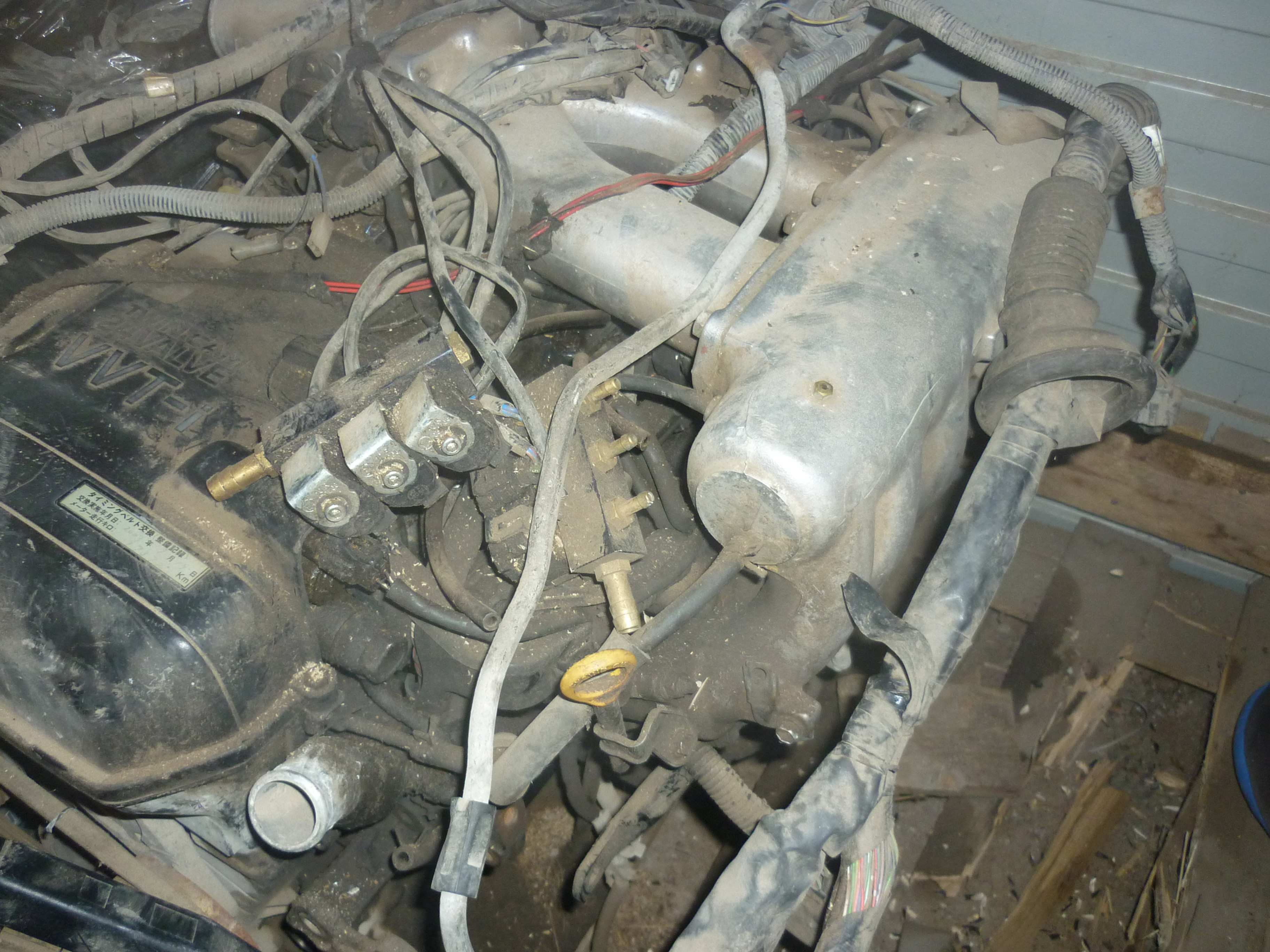 Двигатель Toyota Mark 2  1996год  2.4