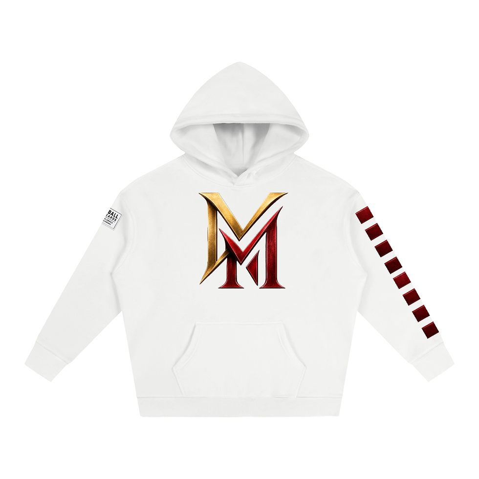 Thumbnail: MONEYBALL MAFIA LOGO Oversize Fleeced Hoodie