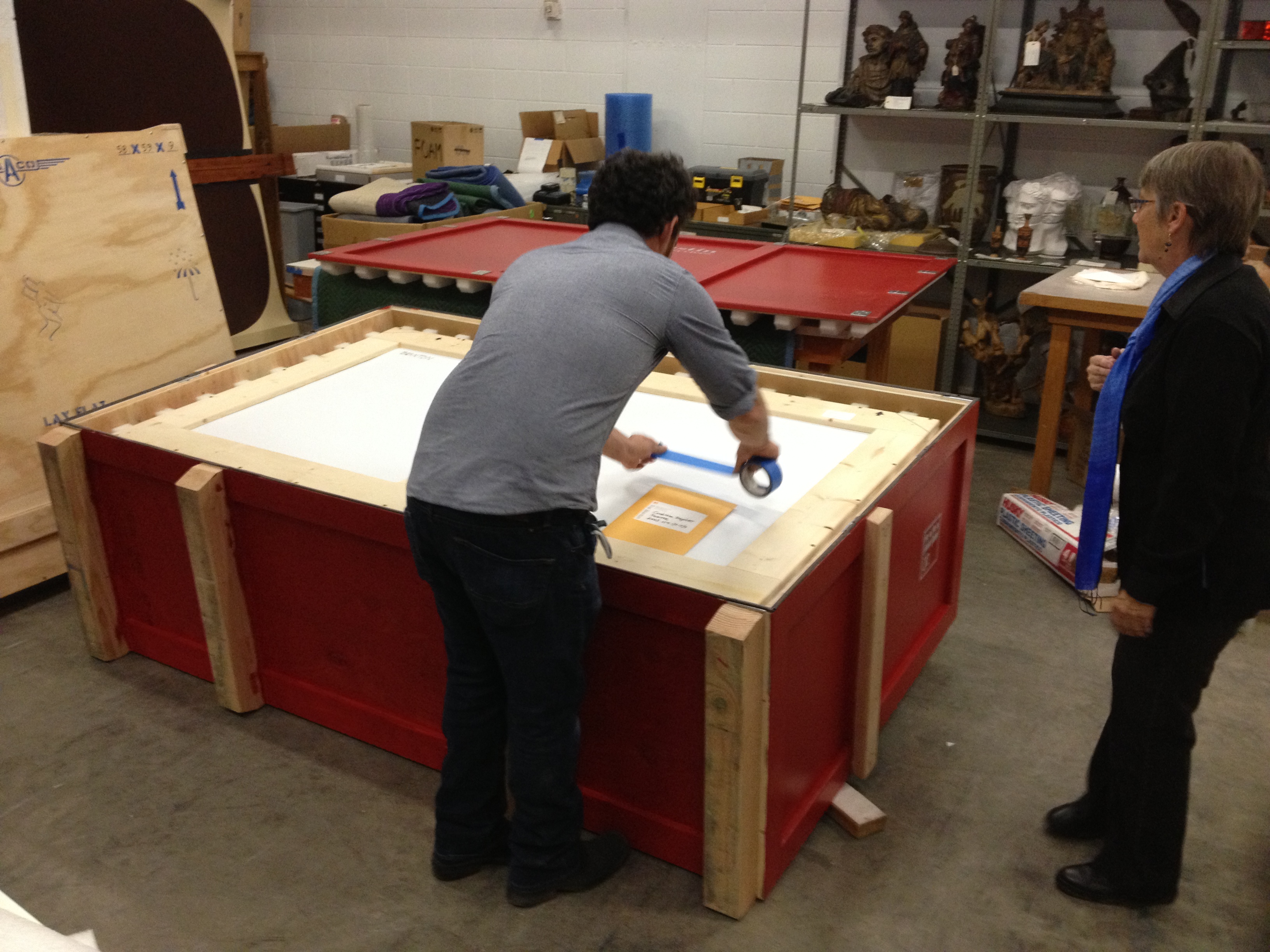 Fine Art Logistics Delivery, Packing, Crating, Moving, Shipping