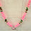 Thumbnail: Light pink ribbon puja garland, photo garland, idol or statue garland, Indian we