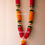 Thumbnail: Indian wedding garland, yellow red ribbon puja mala, photo n statue garland, ido