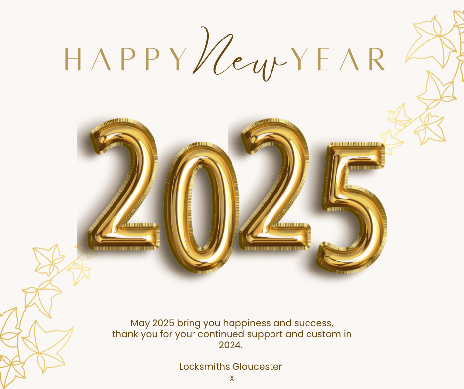 Locksmiths Gloucester Happy New Year 2025