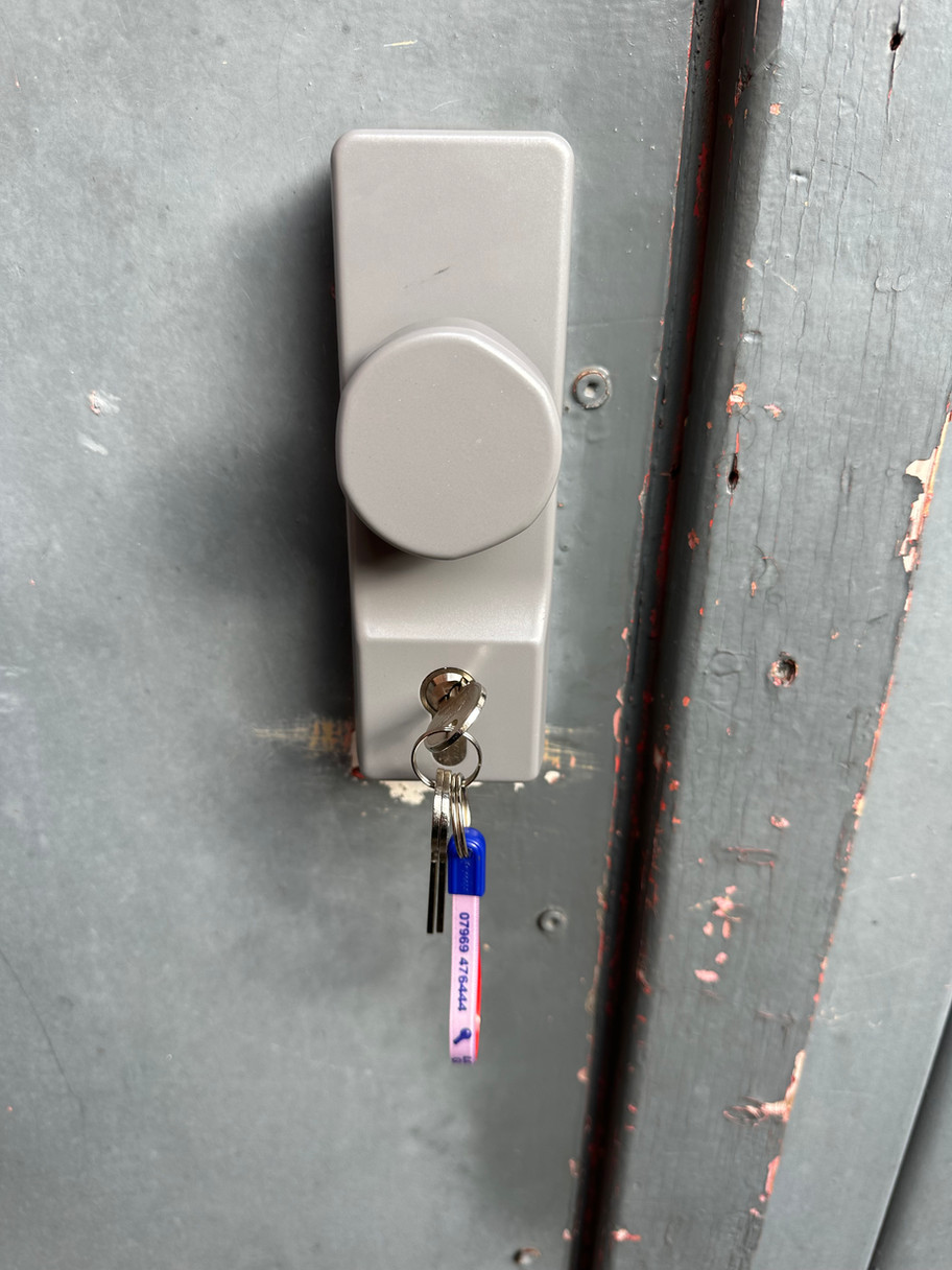 Locksmiths Gloucester Fitting Lock To Fire Door