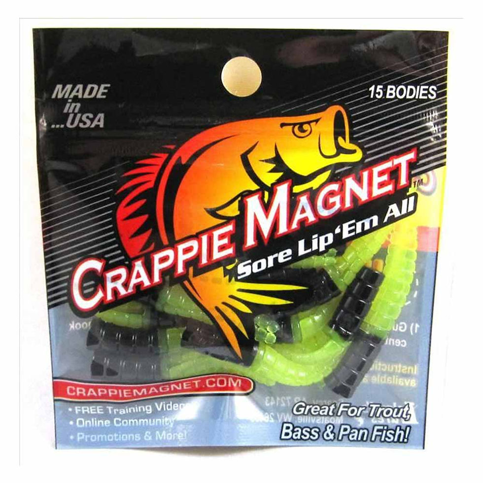 Thumbnail: Leland Lures Crappie Magnet Sore Lip'em All