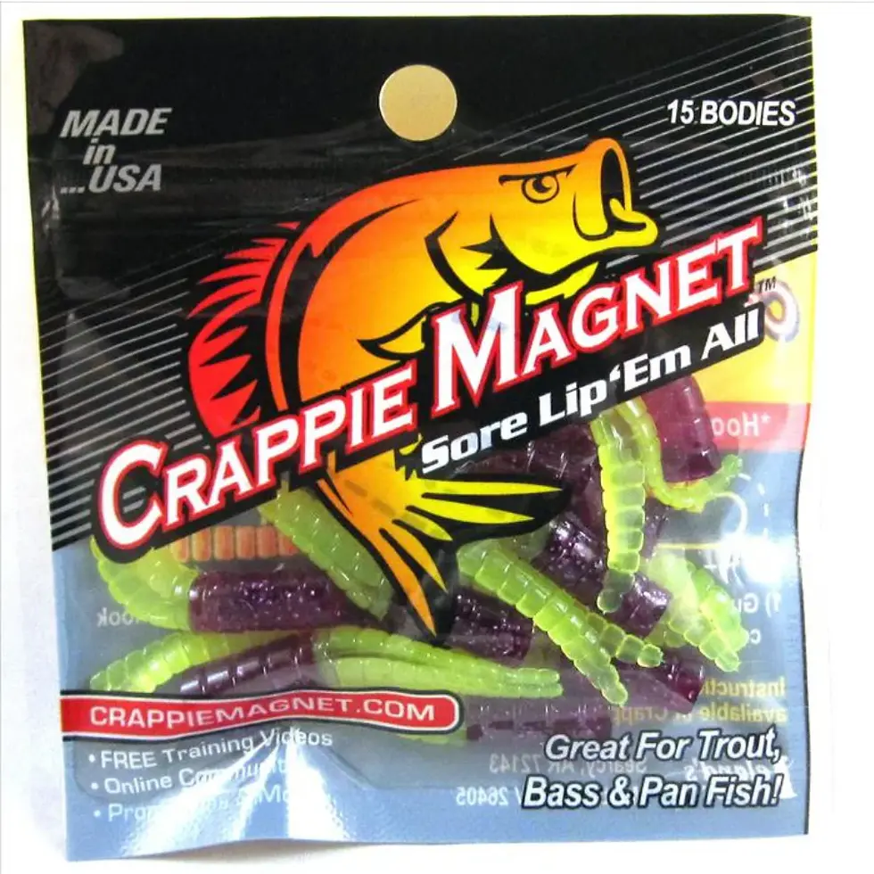 Thumbnail: Leland Lures Crappie Magnet Sore Lip'em All