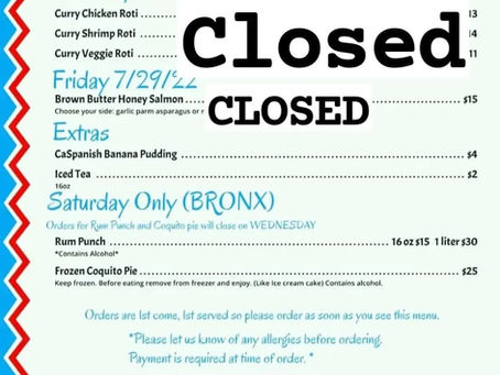 The menu is now closed. Thank you.