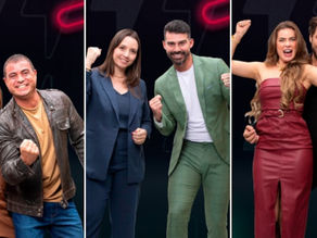 Adriana e Dhomini, Carol e Radamés e Rayanne e Victor estão na grande final do Power Couple Brasil 7.