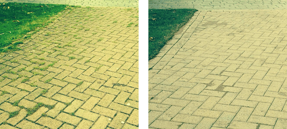 Jet Washing Driveway