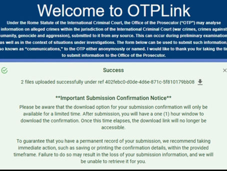 ICC Confirmation Upload
