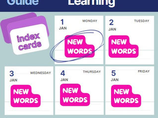 The Power of Good Old Index Cards (Or how to learn 1825 words a year…)
