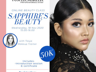 Sapphire's Beauty Online Beauty Class