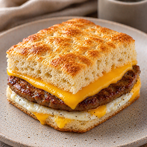 Sausage, Egg, and Cheese Biscuit 