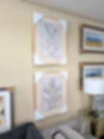 Framed & Matted Artwork Under Glass